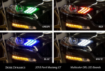 2018-2019 drl led Boards multicolor Mustang