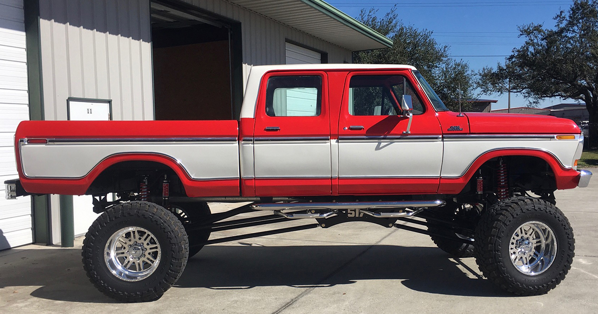 17 Year Old Built His Dream Truck 1977 Ford F250 Crew Cab 7.3L 0.jpg