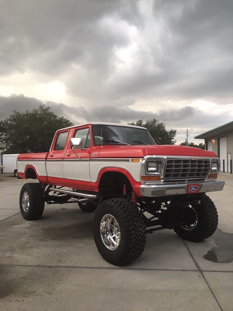 17 Year Old Built His Dream Truck 1977 Ford F250 Crew Cab 7.3L | Ford