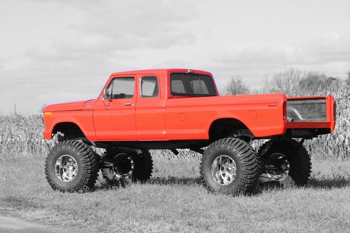 17 Year Old Built His Dream Truck 1978 Ford F250 2.jpg