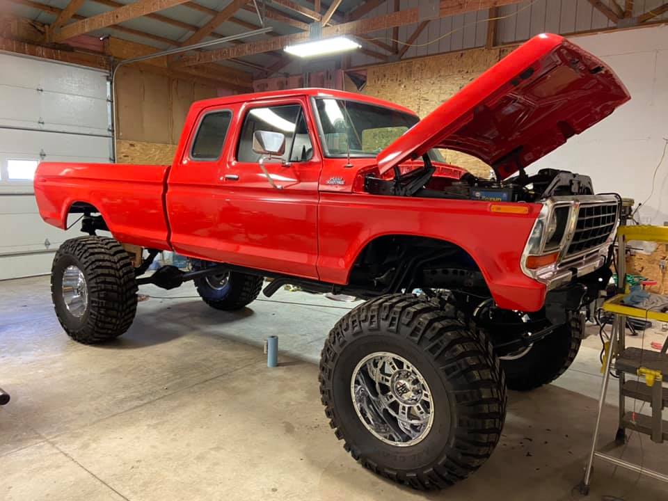 17 Year Old Built His Dream Truck 1978 Ford F250 SuperCab 5.jpg