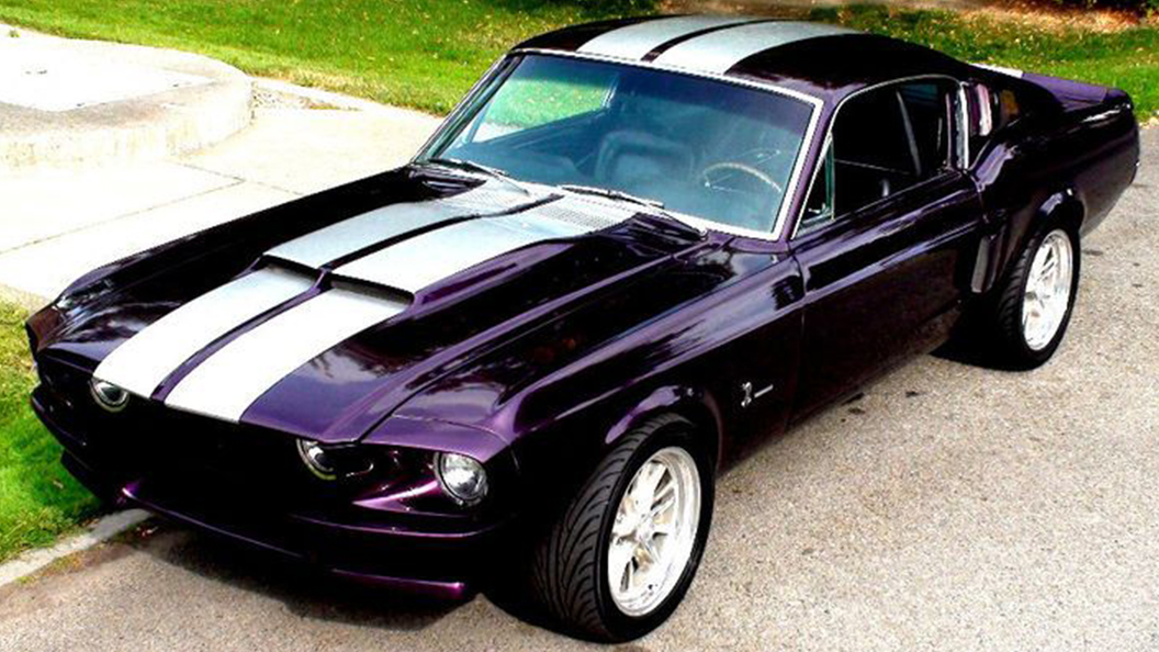 ford mustang fastback sharp purple would you drive it daily ford daily trucks ford mustang fastback sharp purple