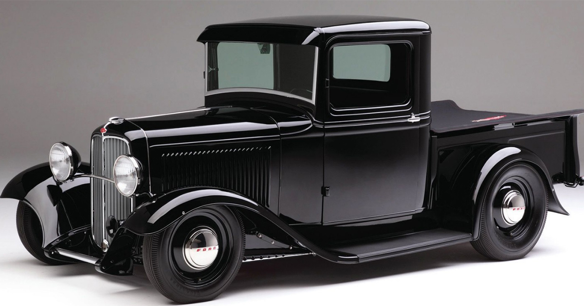 1932 Ford Pickup Truck Black.jpg