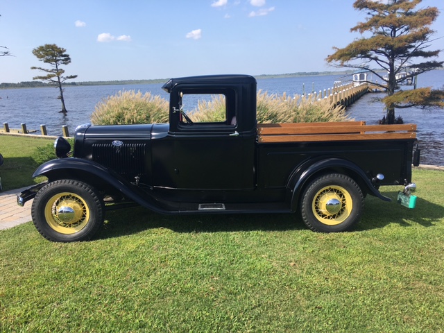 1934 Ford Pickup Stock With a 85 HP 5.JPG