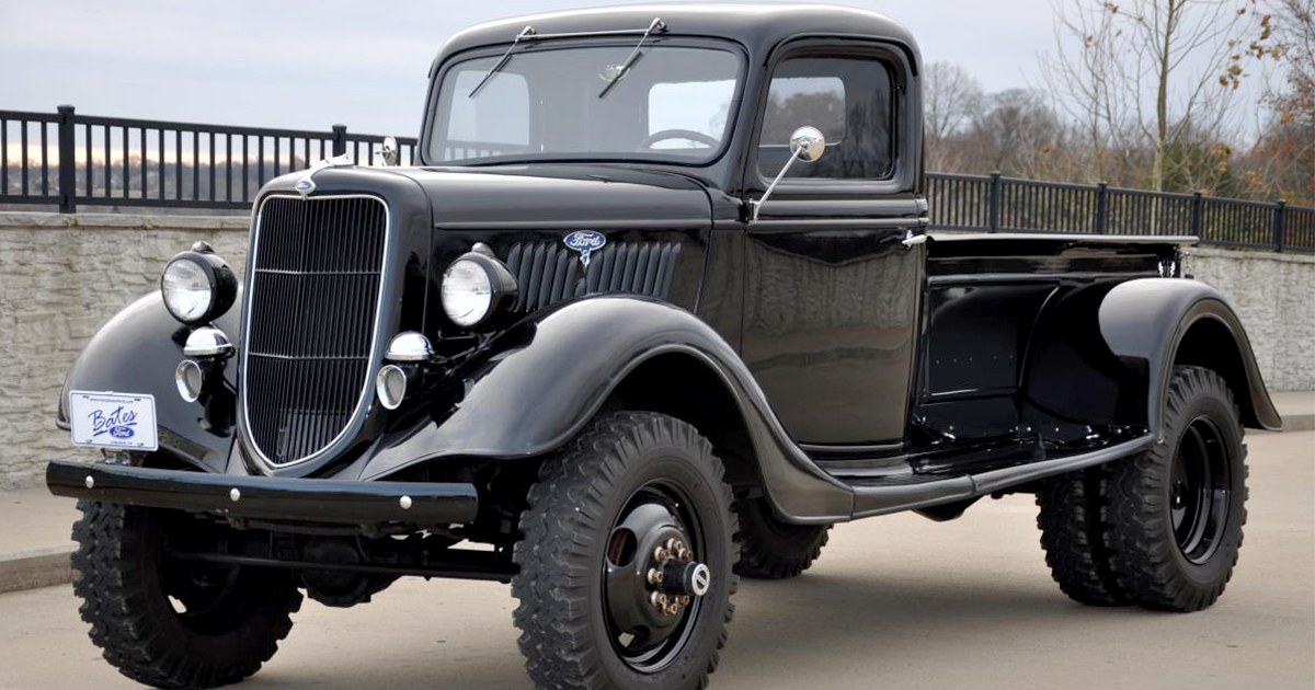 1935 Ford Pickup 4x4 Dually Ford Daily Trucks