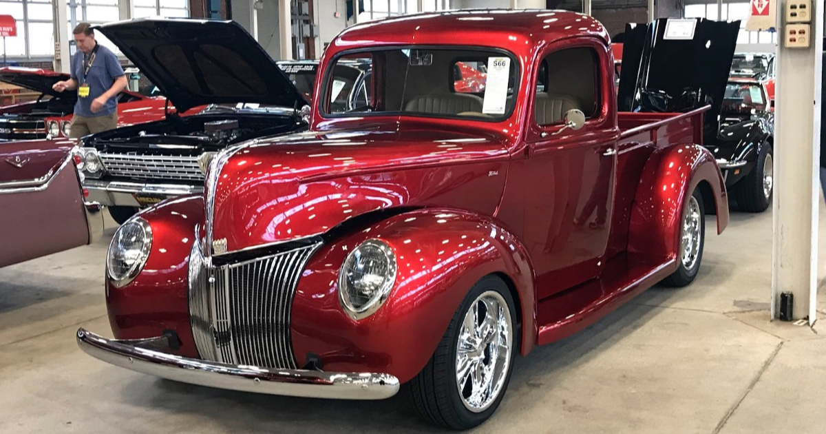 1940 Ford Pickup Truck Candy Apple