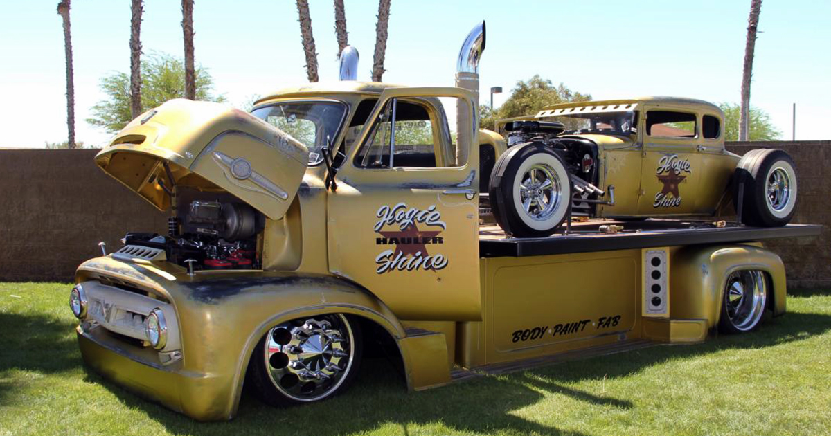 1953 Ford COE and 1930 Model A Coupe Combo.jpg
