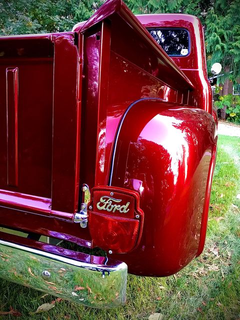 1956 Ford F100 Pickup Truck Candy Apple Red 4.jpg