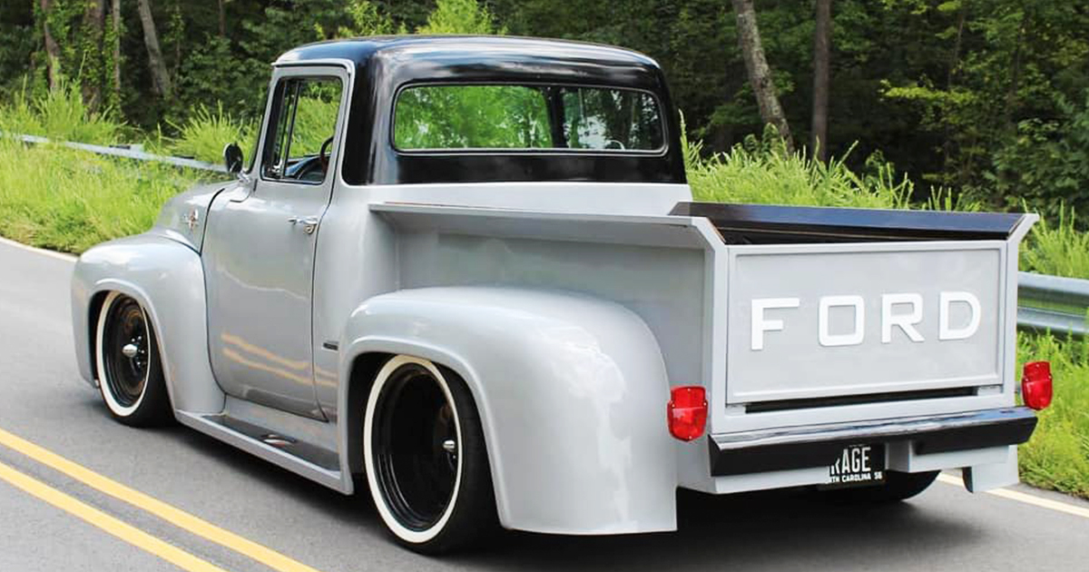 1956 FORD F-100 PICKUP TRUCK ROAD RAGE FordDaily.net