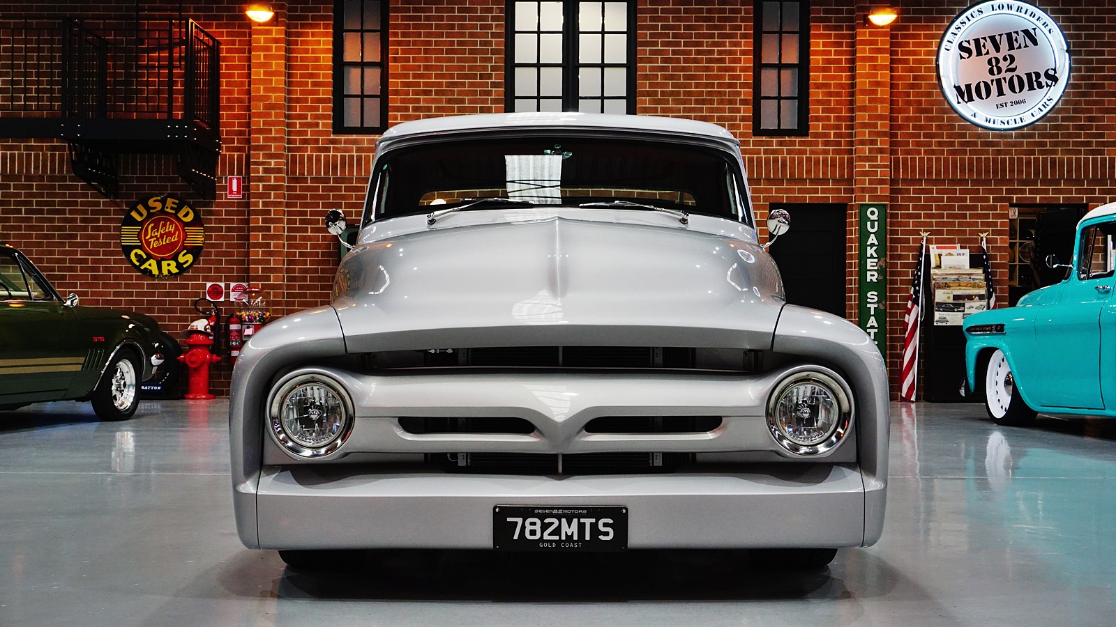 1956 Ford F100 Powering The Beast is a 600ci 800hp Big Block Ford V8 11.jpg
