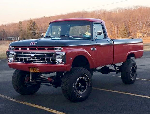 1966 Ford F100 Red & Black 4x4  9.jpg