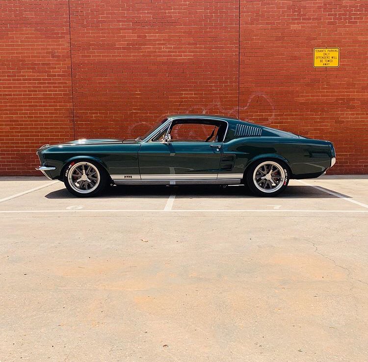 1967 Ford Mustang Fastback Dark Moss Green 3.jpg