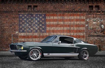 1967 Ford Mustang Fastback Dark Moss Green 6.jpg