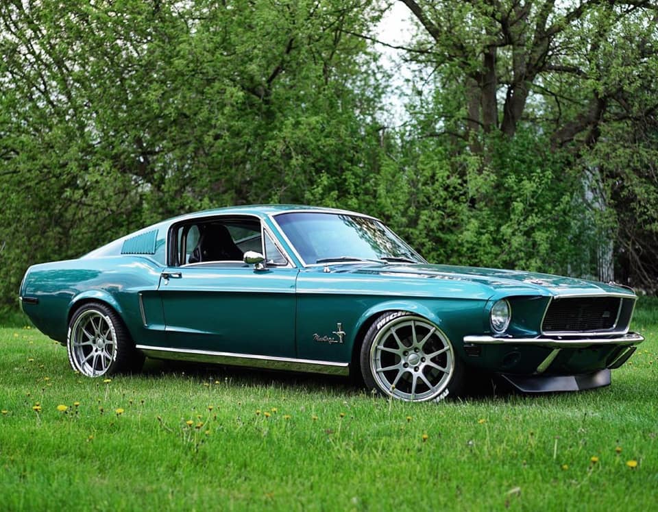 1968 Ford Mustang Fastback 331 Stroker Pacific Green Metallic www.FordDaily.net 5