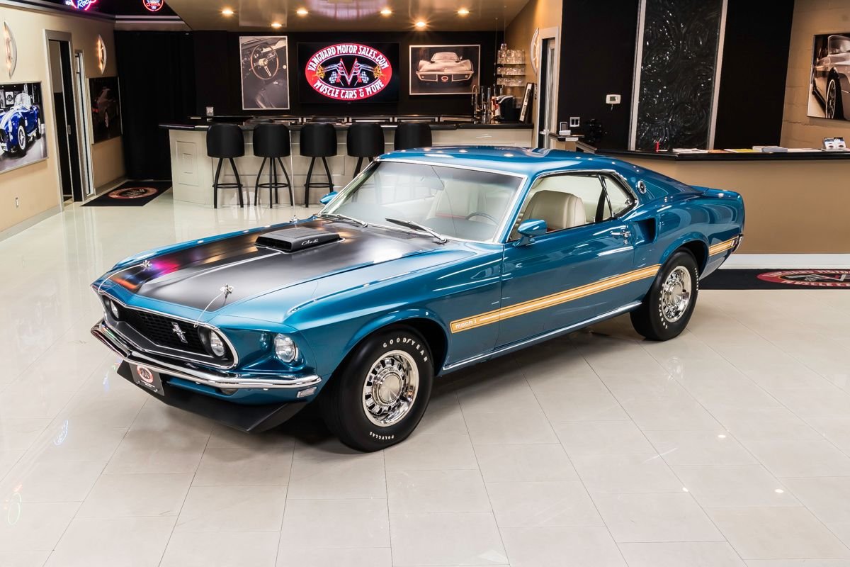 1969 FORD MUSTANG FASTBACK MACH 1 R-CODE | Ford Daily Trucks