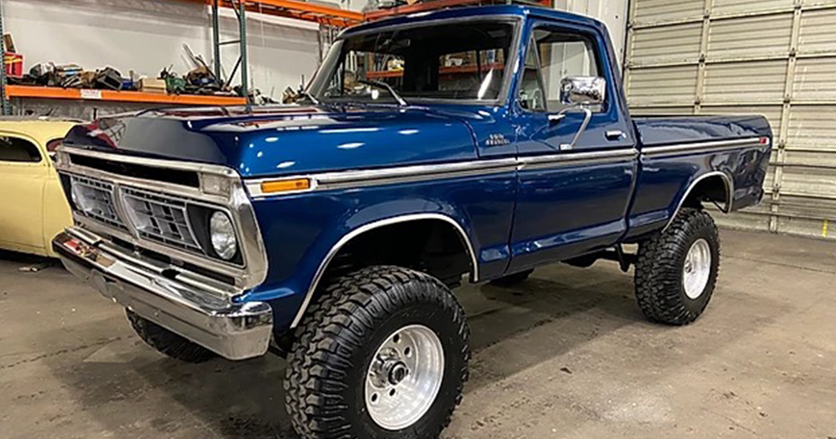 1977 Ford F-150 Ranger 4-inch lift With a 460 4x4 FordDaily.net