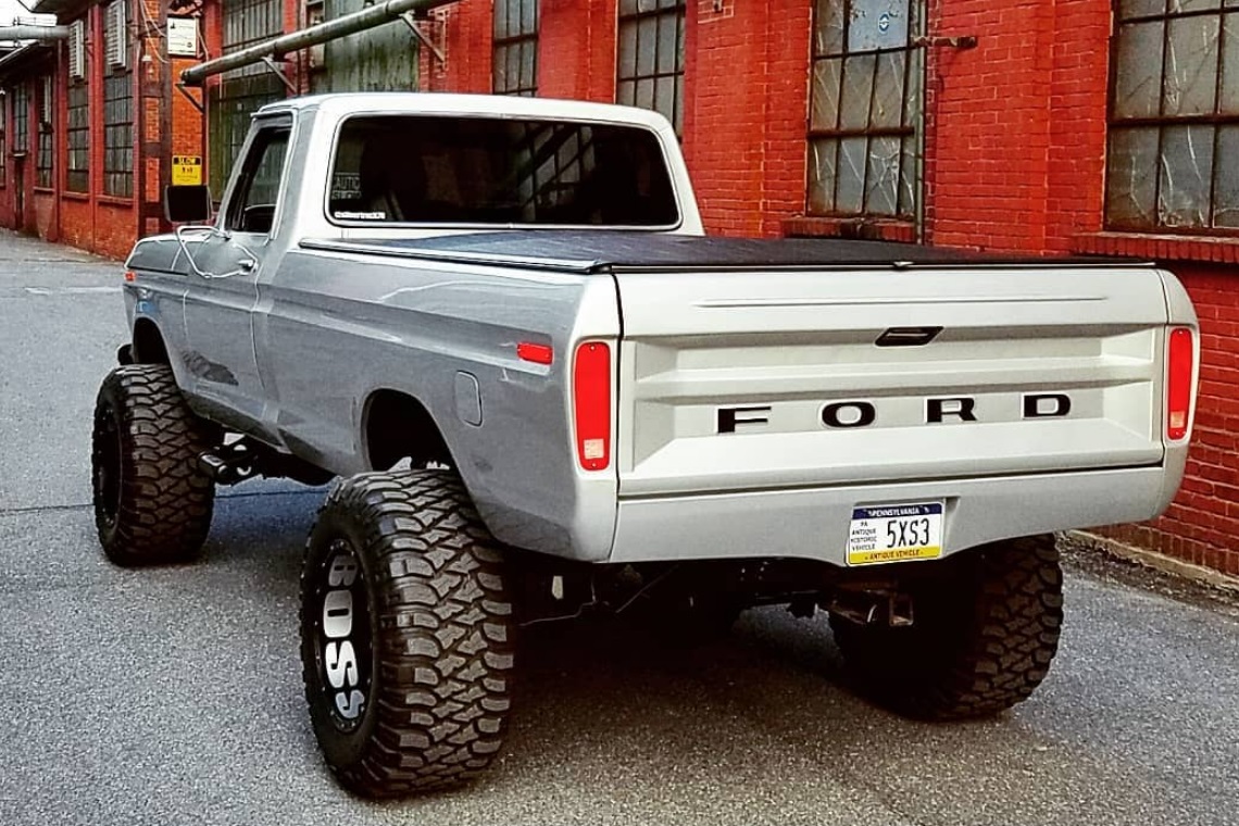 1978 Ford F-250 Silver Truck | Ford Daily Trucks
