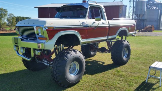 1978 Ford F150 Lifted On Super Swampers 4x4 7.jpg