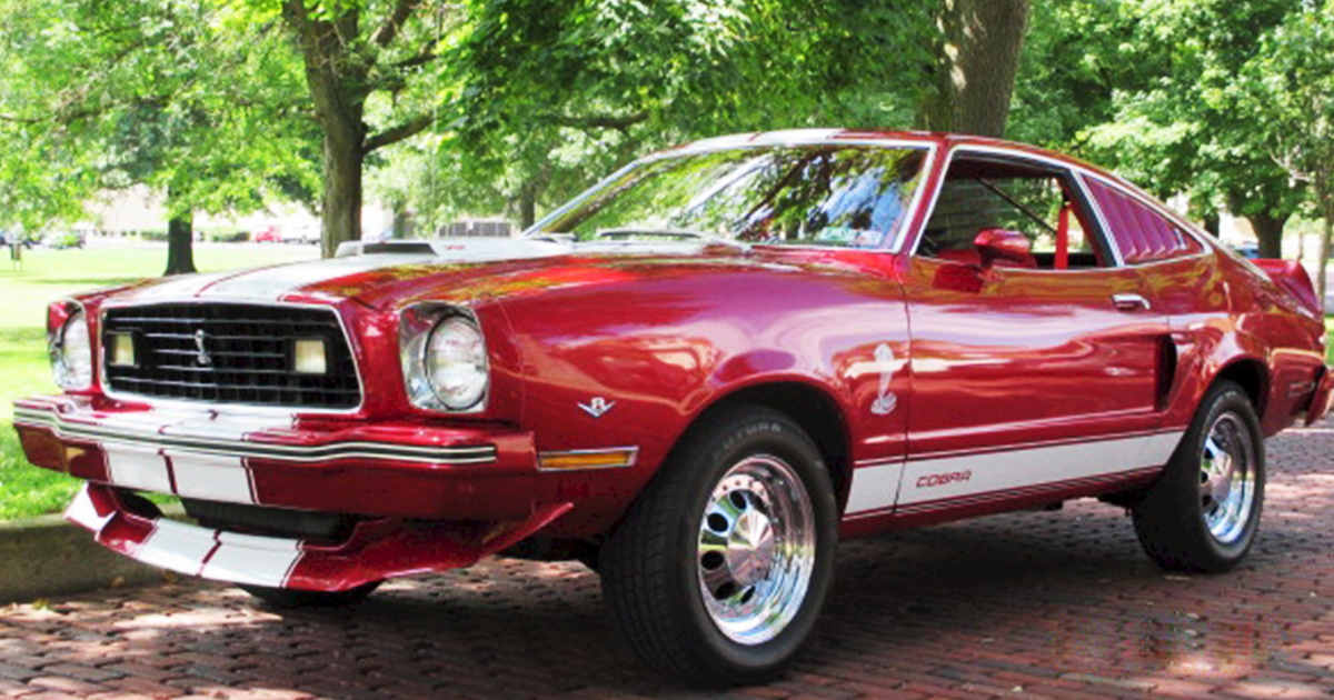 1978 Ford Mustang II Hatchback Red Fire.jpg