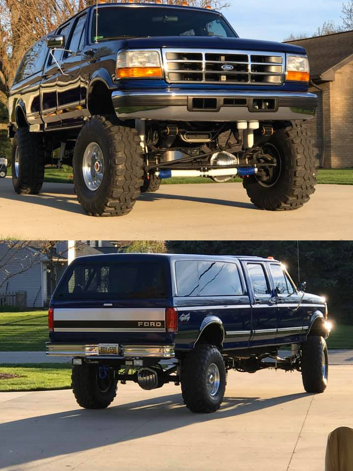 1996 Ford F-350 With 460 Crew Cab 8-inch Lift 4x4 8e.jpg