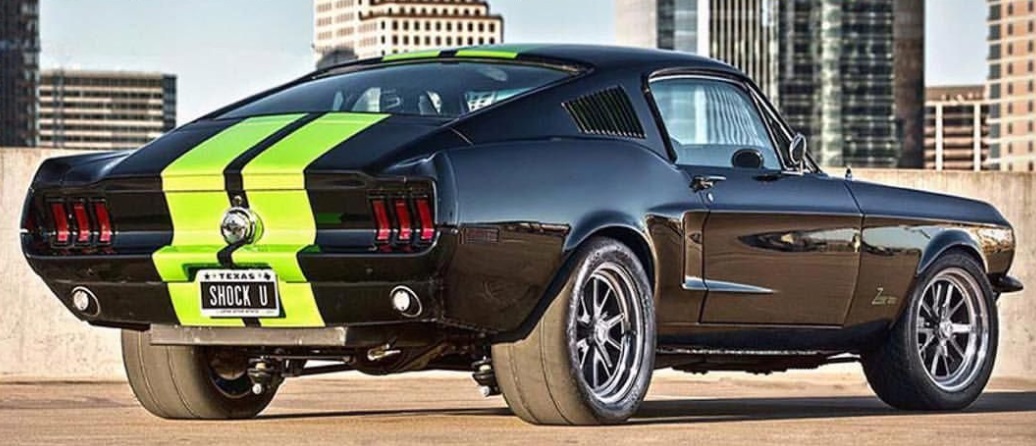 All-Electric 1968 Mustang Fastback Super Muscle Car With 1000HP 5.jpg
