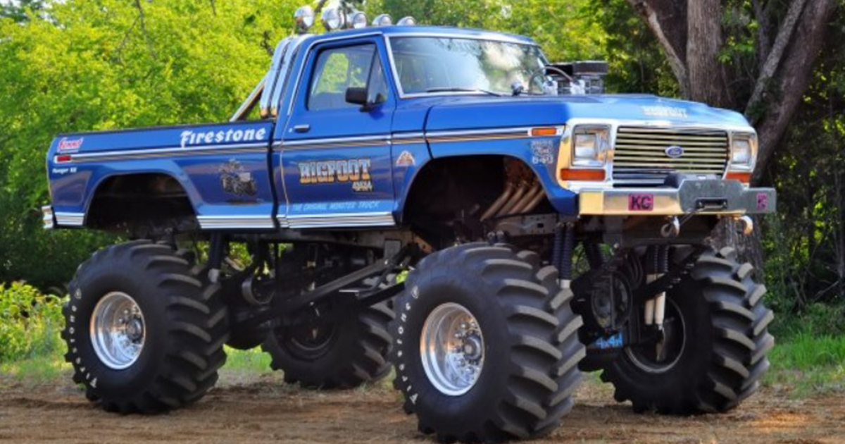 Bigfoot Worlds First Lifted Truck Ford Daily Trucks