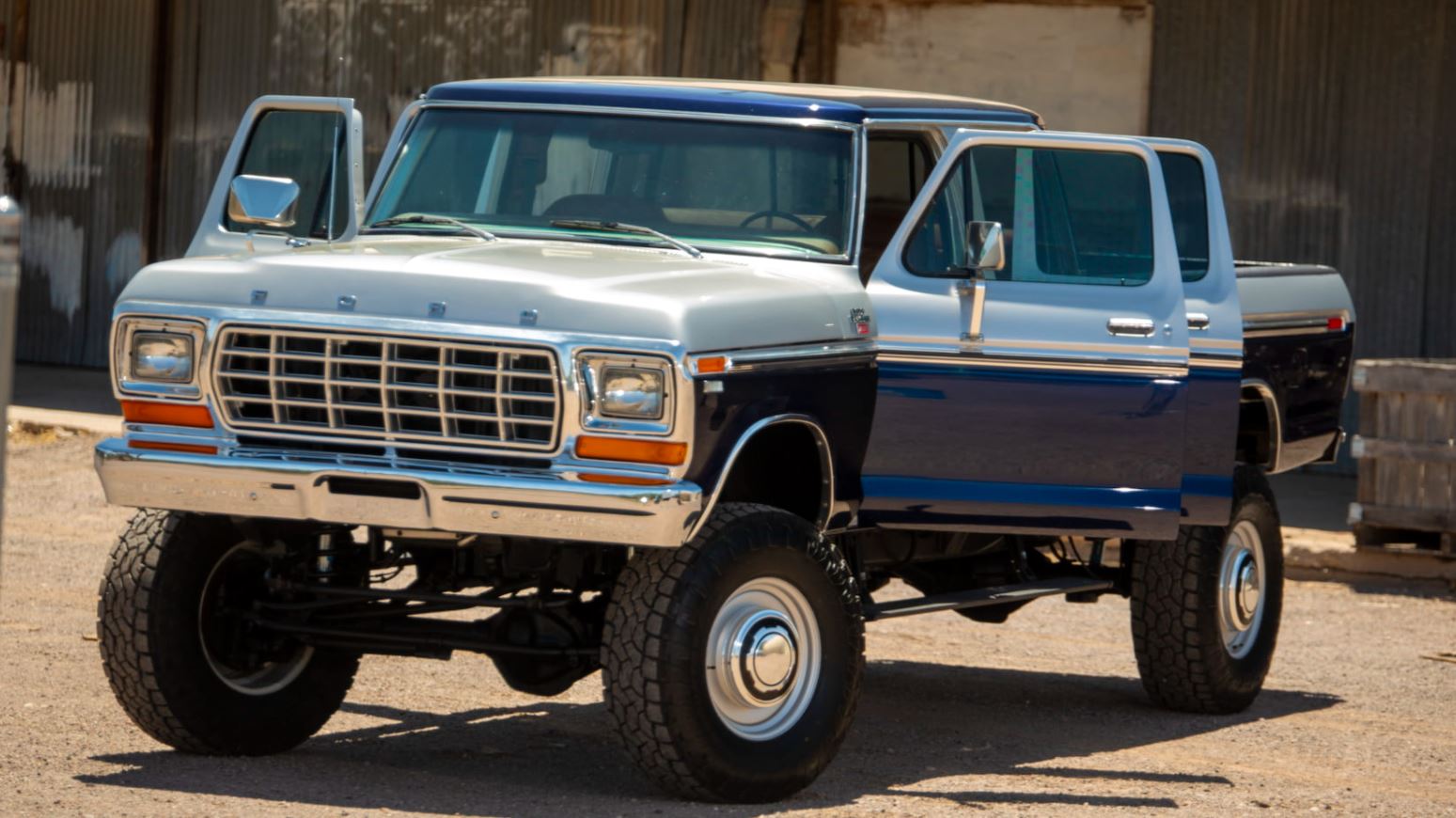 Diesel Powered 1979 Ford F-350 Custom Pickup 7.JPG