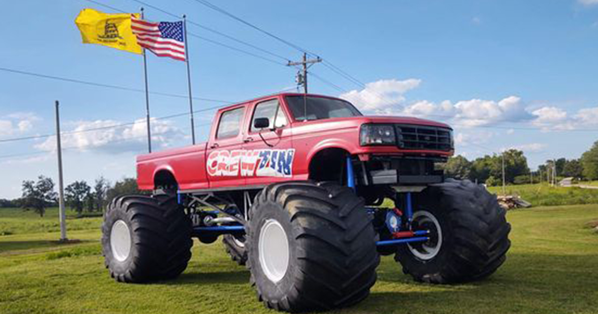 F350 Crewzin Monster Truck Build Story Ford Daily Trucks