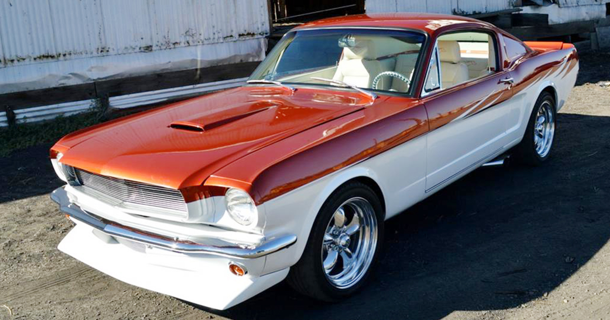 Orange And White 1966 Ford Mustang Fastback.jpg
