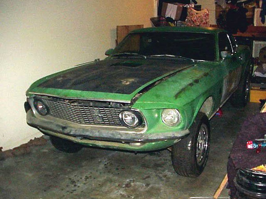 Poppy Green 1969 Mustang Mach 1 Fastback With Super Cobra Jet 5.jpg