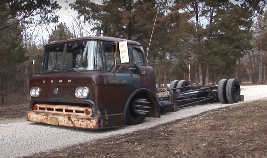 Slammed 1958 Ford COE Pickup Is One Amazing Junkyard Rescue.jpg