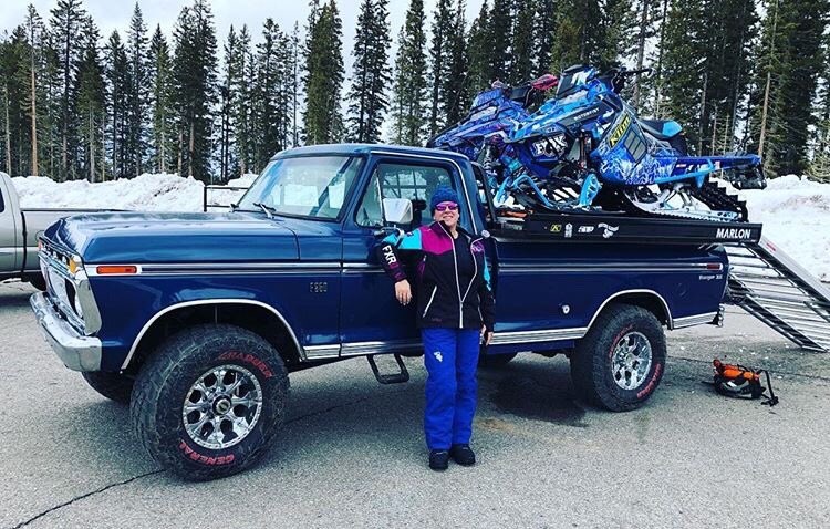 Sleds On The Ford 1976 F-250 Ranger XLT 4x4 1.jpg