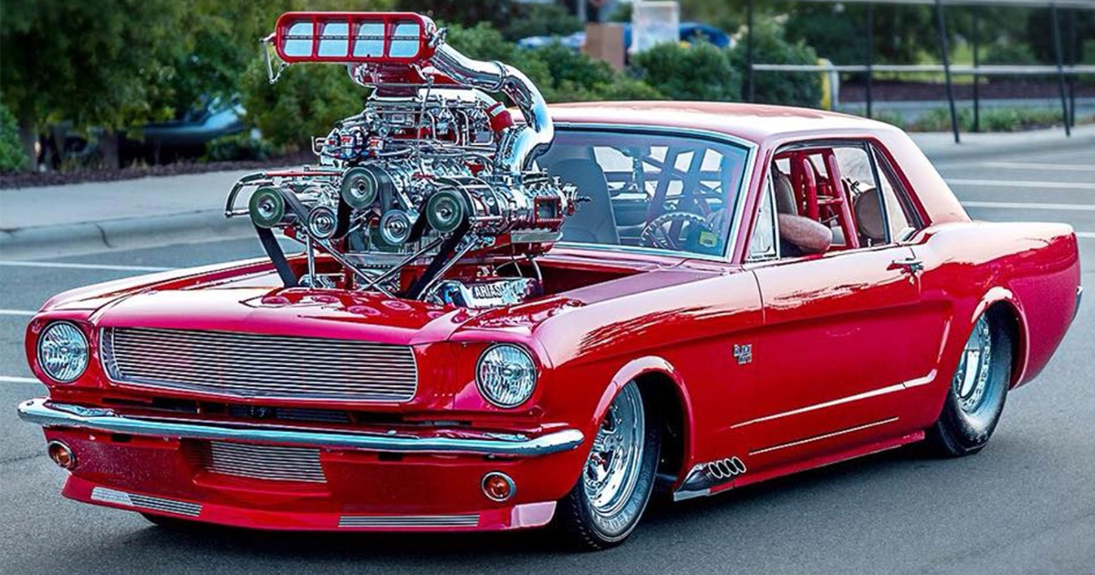 Triple-Supercharged ‘Stang 1965 Mustang 7.0L.jpg