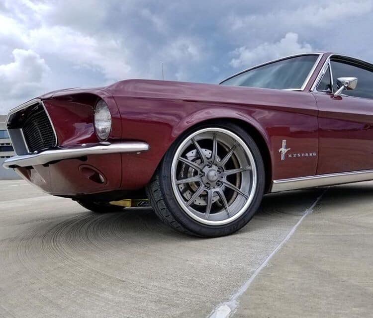 Vintage Burgundy 1967 Ford Mustang Fastback 347 Stroker www.FordDaily.net 6