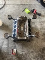 Table Built Out of Ford Blown Engine 6.jpg
