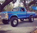 Blue 1979 Ford F-150 4x4 On Super Swampers 6.jpg