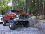 Red Candy Metallic 1979 Ford Truck Short Bed With a 429 2.jpg