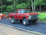 Red Candy Metallic 1979 Ford Truck Short Bed With a 429 10.jpg